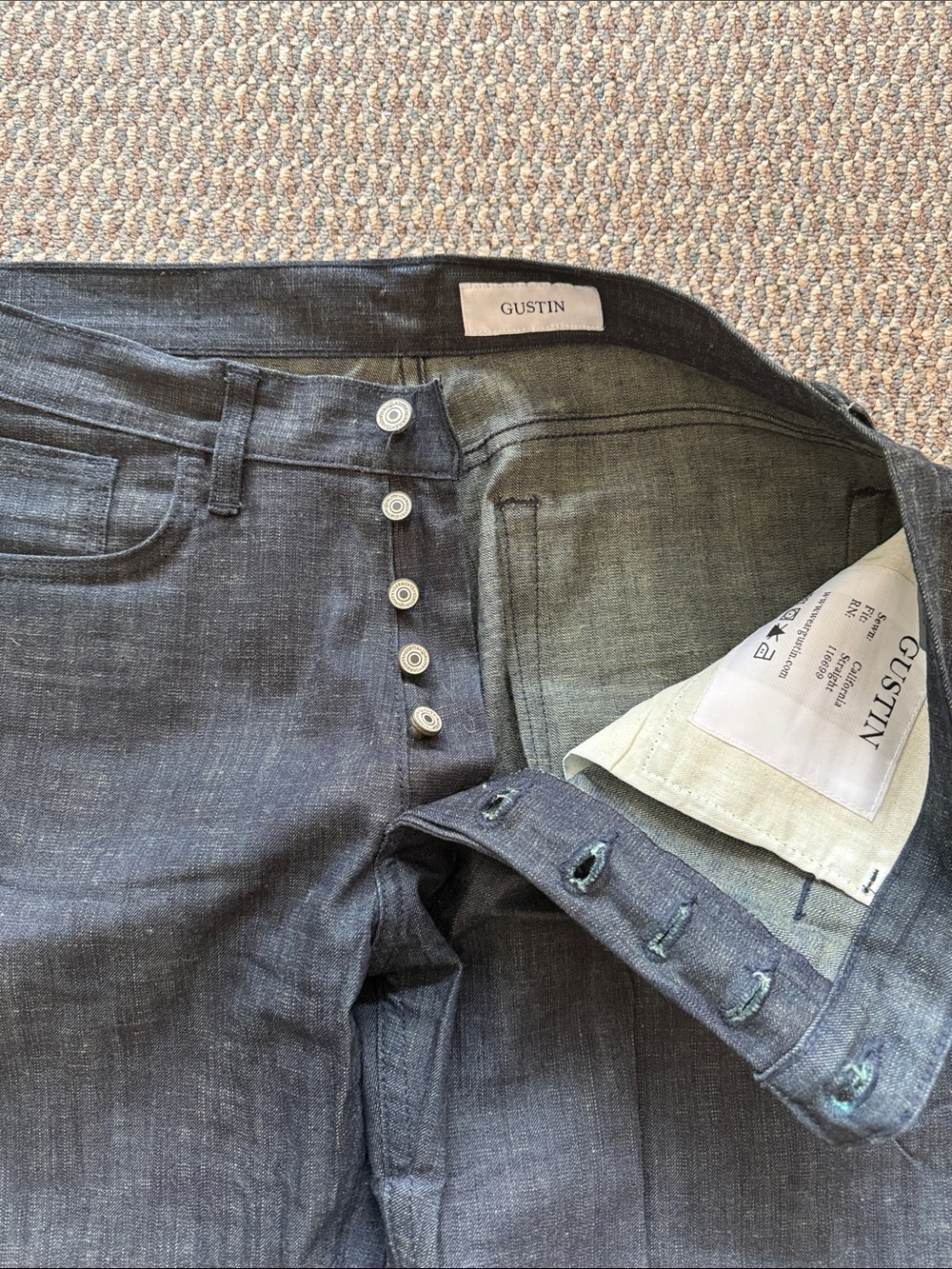 Gustin # 230 Straight Leg Jeans - Picture 2 of 8